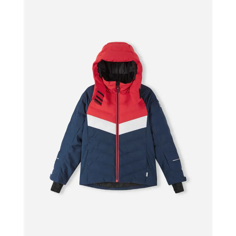 REIMA Mädchen-Daunenjacke mit Kapuze Reima Luppo, Blau, – Produktbild 1 von 1