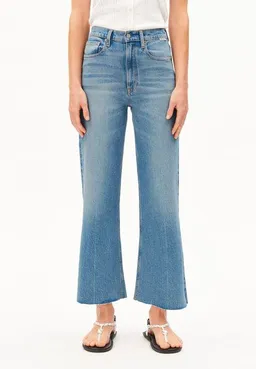 ARMEDANGELS ARMEDANGELS MURLIAA CROPPED Damen Wide Jeans Bio-Baumwoll Mix Comfort-Stretch – Produktbild 1 von 1