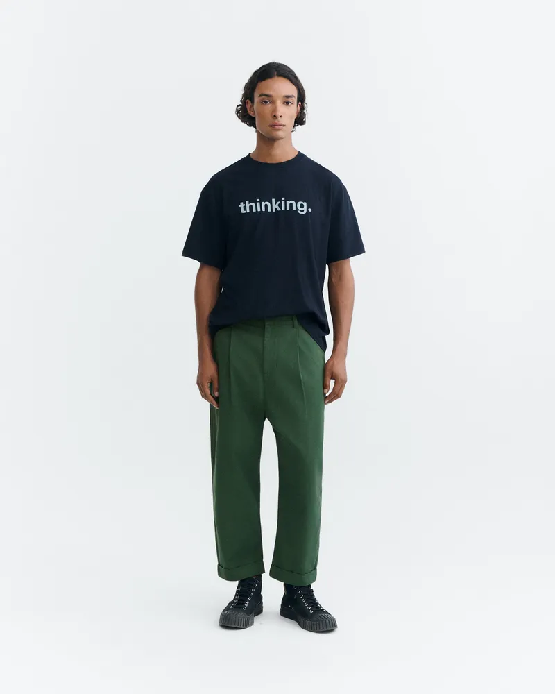 thinking mu Thinking MU Herren vegan Hose Friend In Karottengrün, Grün, – Produktbild 1 von 2