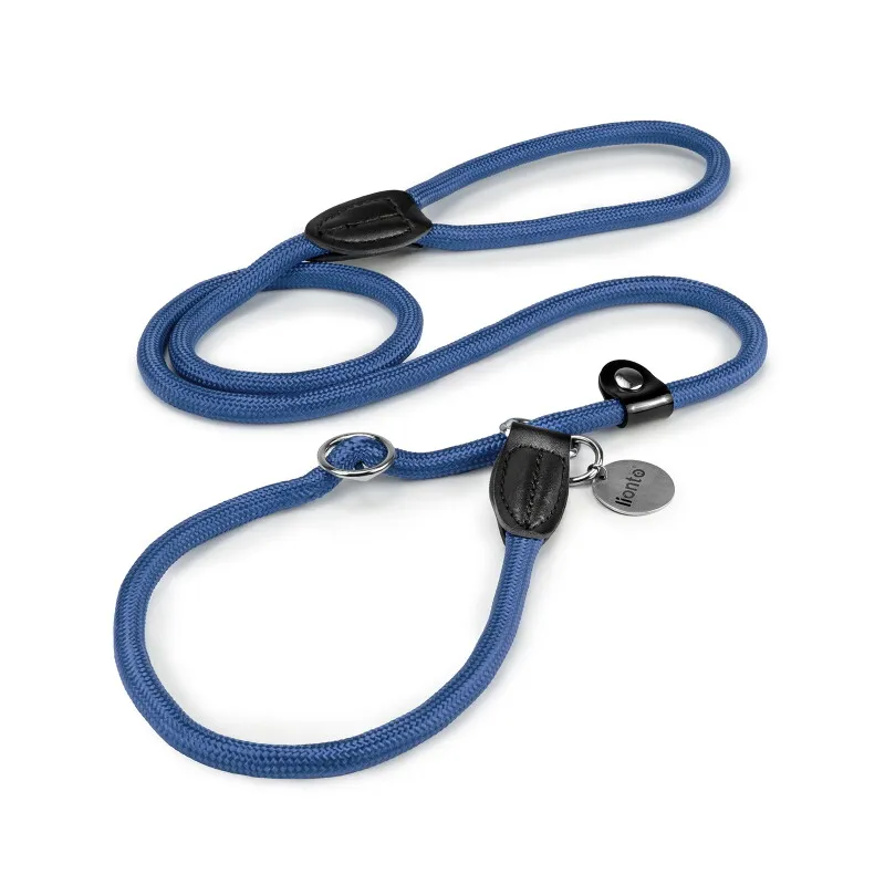 Lionto Lionto Retrieverleine, Hundeleine, Führleine dunkelblau 1,7 m, Dunkelblau, – Produktbild 1 von 2
