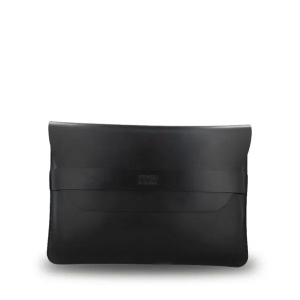 Buckle & Seam Buckle & Seam Leder Laptop Sleeve Terra 13 Zoll, Schwarz, – Produktbild 1 von 4