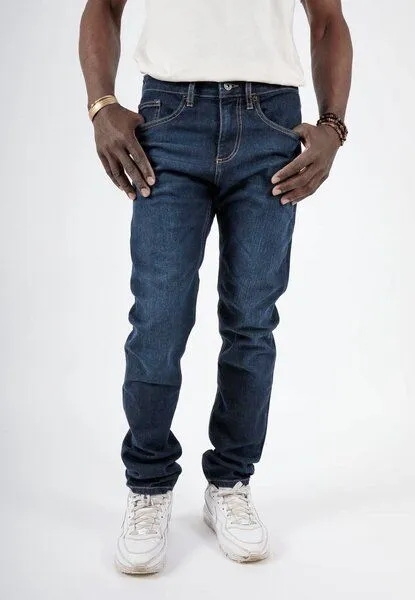 TORLAND TORLAND Slim Fit Herrenjeans BENNY, Dark indigo (dunkelblau), – Produktbild 1 von 5