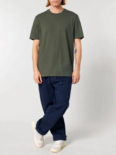 Human Family Human Family Bio Unisex Rundhals T-Shirt "Create - Circle Tree", Khaki, – Produktbild 3 von 4