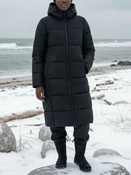 Will's Vegan Shop Will's Vegan Shop Recycelter langer Puffer Damen – Produktbild 1 von 1