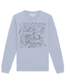 watapparel watapparel Sweatshirt Unisex Landschaft – Produktbild 1 von 1