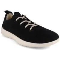 WoolFit WoolFit Woll-Sneaker Merino Schuhe unisex, Schwarz (gefüttert), – Produktbild 1 von 1