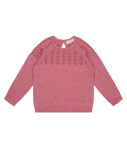 Sense Organics sense-organics Baby Strickpulli mit Spitze *Honovi* GOTS | Sense Organics – Produktbild 1 von 1