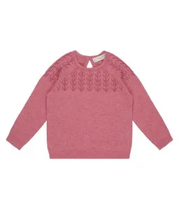 Sense Organics sense-organics Baby Strickpulli mit Spitze *Honovi* GOTS | Sense Organics – Produktbild 1 von 1