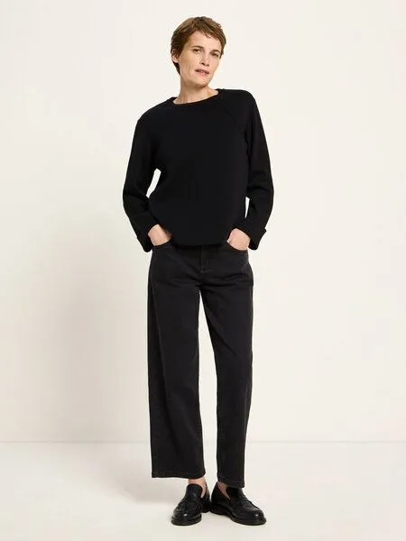 LANIUS LANIUS Pullover in Punto Milano, Black, – Produktbild 1 von 4
