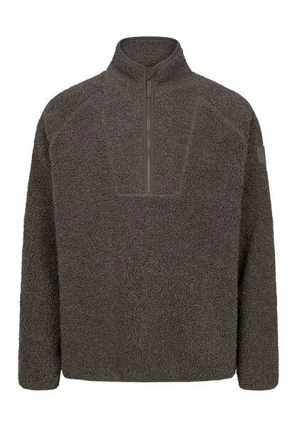 derbe derbe Fleecejacke „Kuschelby Troyer“, Morel, – Produktbild 2 von 3