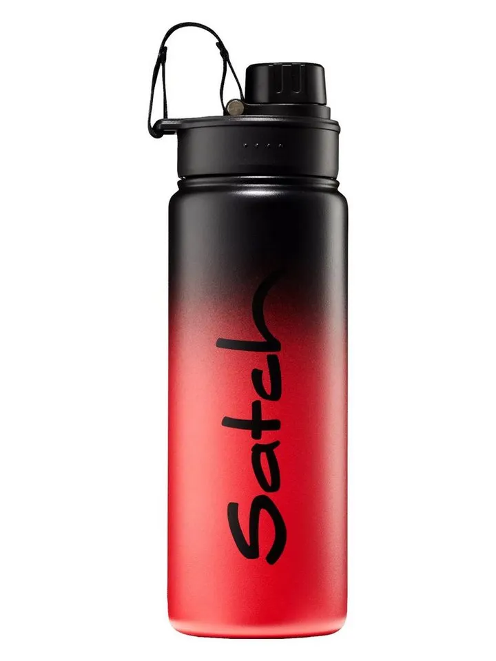 Satch Satch Trinkflasche Trinkflasche, auslaufsicher und kohlensäuregeeignet, Rot, – Produktbild 1 von 5