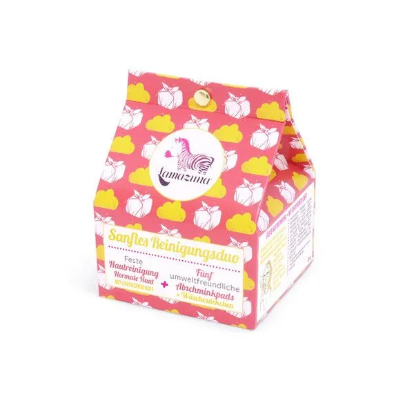 Lamazuna Lamazuna Sanftes Reinigungsduo Geschenk Set – Gesichtsreinigung & Abschminkpads – Produktbild 2 von 2
