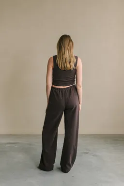 The View Yoga The View Yoga Damen vegan Hose Teya Umstandsmode Braun – Produktbild 1 von 1