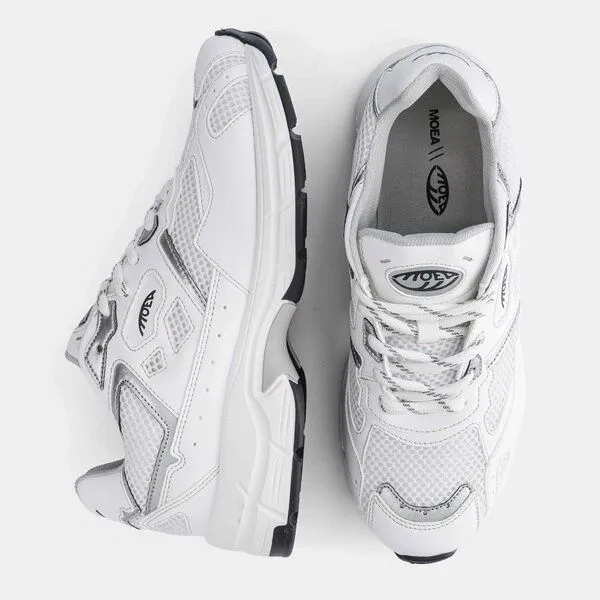 MoEa MoEa Sneaker Modell: Rush, White & silver (weiß), – Produktbild 5 von 5