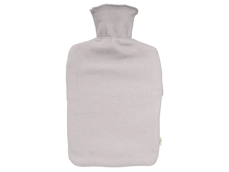 Grünspecht Wärmflasche aus Naturlatex mit Bio-Baumwolle Bezug Fleece 2,0 Liter Maße 21 x 35 x 3 cm – Produktbild 1 von 1