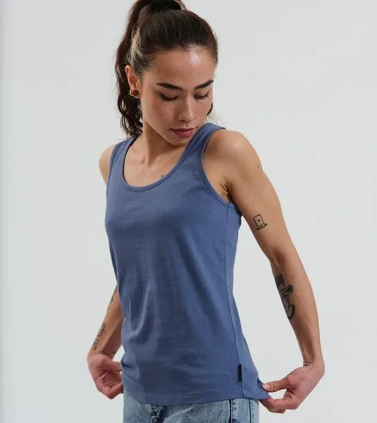 Gary Mash GARY MASH Tanktop Alex aus Biobaumwolle, Denim (blau), – Produktbild 2 von 4