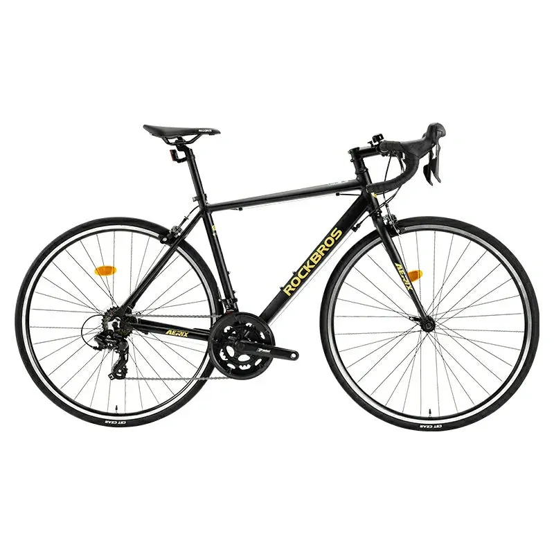 Rockbros AERIX Aluminium-Rennrad - Schwarz / M (Körpergröße 165–170 cm) – Produktbild 1 von 1