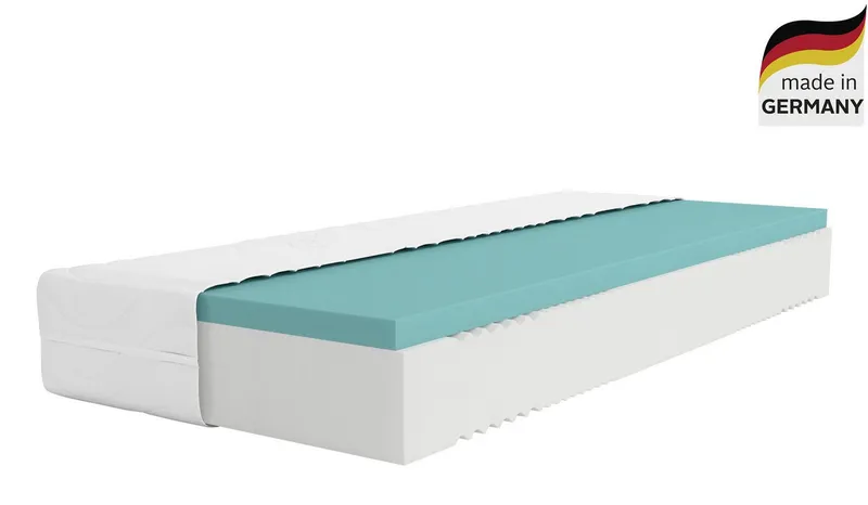 Komfortschaummatratze NEUHEIT, PREMIUM Lasse, Matratze 90x200 cm & weitere Größen, OTTO home, 28 cm hoch, H2-H4, ergonomisch, atmungsaktiv, langlebige Qualität, Weiß, – Produktbild 2 von 6