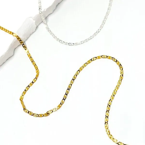 MOANINA MOANINA Kette Dahla - 925 /18k Vermeil, Silber, – Produktbild 1 von 4