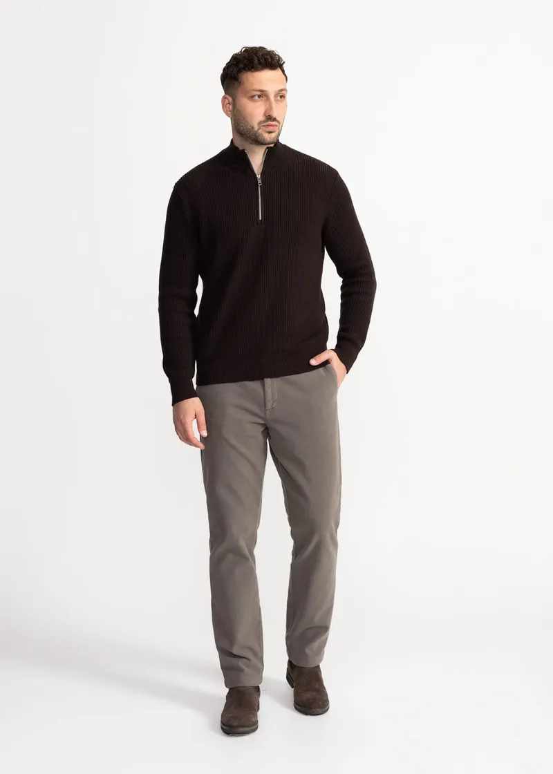 De IONESCU De IONESCU Herren vegan Hose Azuga, Braun, – Produktbild 1 von 2