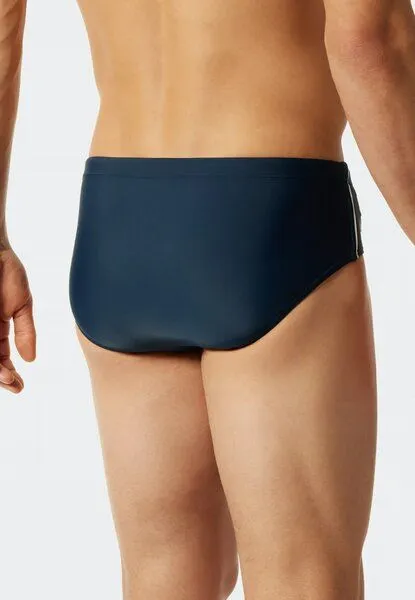 Schiesser Schiesser Badehose mit Reißverschluss-Tasche | recycelt, Admiral, – Produktbild 2 von 4