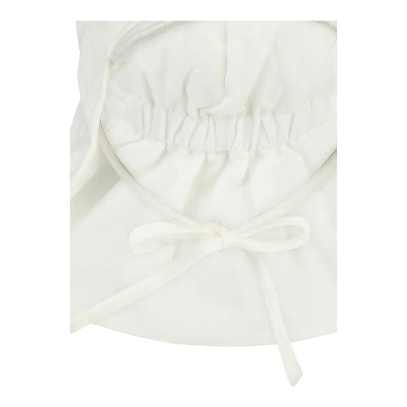 Sterntaler Sterntaler Musselin-Schirmmütze mit Nackenschutz und Ohren, Natur, – Produktbild 2 von 3