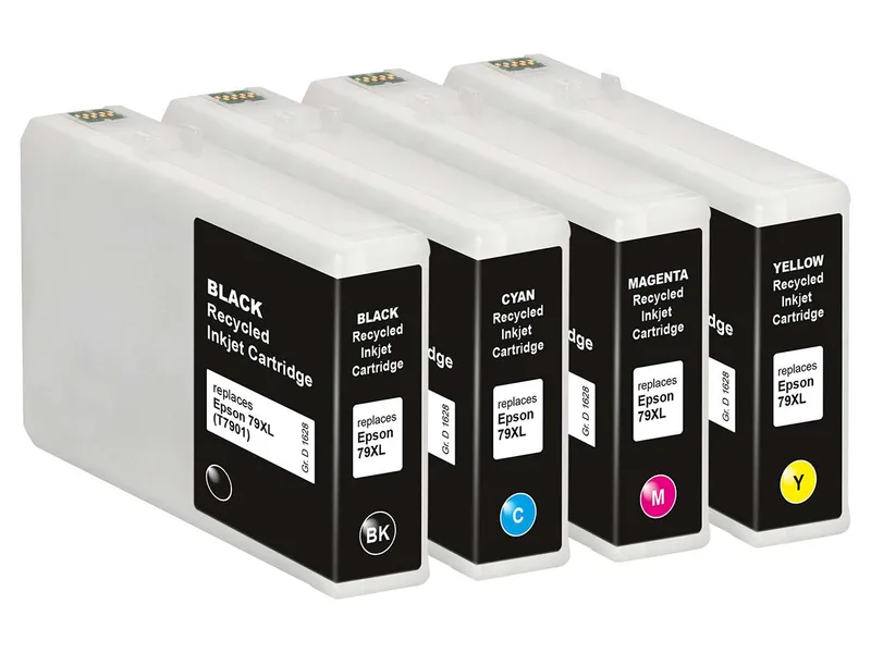 Memo memo 4er Set Tintenpatronen ersetzt Epson 79XL schwarz, cyan, magenta, gelb – Produktbild 1 von 1