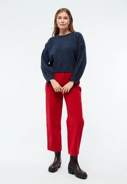 Givn Berlin Givn Berlin Cordhose GBCORALIE in eleganter Passform aus Bio-Baumwolle, Crimson, – Produktbild 1 von 4