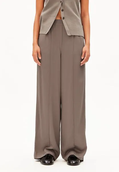 ARMEDANGELS ARMEDANGELS JONVAALIE Damen Webhose aus LENZING ECOVERO Viskose, Walnut cream, – Produktbild 1 von 4