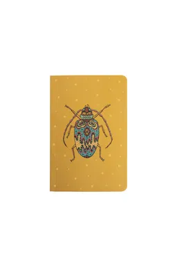 Tranquillo Notizbuch VIBRANT BEETLE - gelb – Produktbild 1 von 1