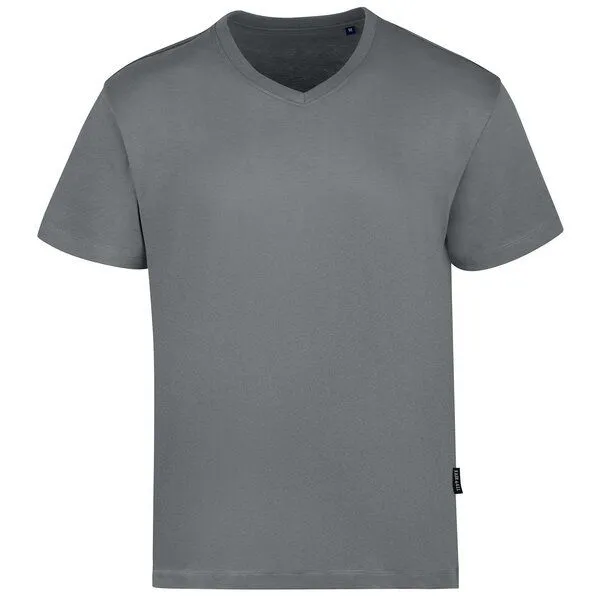 HRM HRM Herren T-Shirt V-Ausschnitt 13 Farben bis Größe 6XL aus zert. Bio - Baumwolle Unisex, Sand, – Produktbild 1 von 4