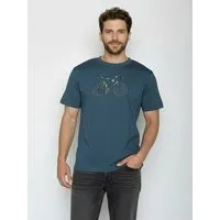 GreenBomb GREENBOMB Knut 2 Fusion - Lässiges Oversize-T-Shirt aus Bio-Baumwolle / hochwertiger Print / GOTS / Fair & Vegan – Produktbild 1 von 1