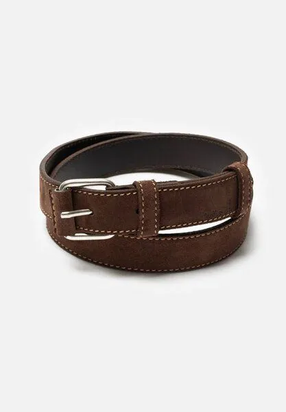 Nudie Jeans Nudie Jeans Dwayne Suede Belt, Dunkelbraun, – Produktbild 4 von 4