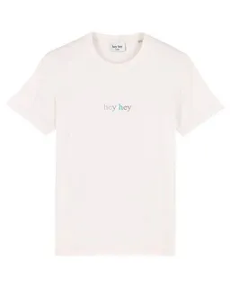 hey hey hey hey Rainbow T-Shirt – Produktbild 1 von 1