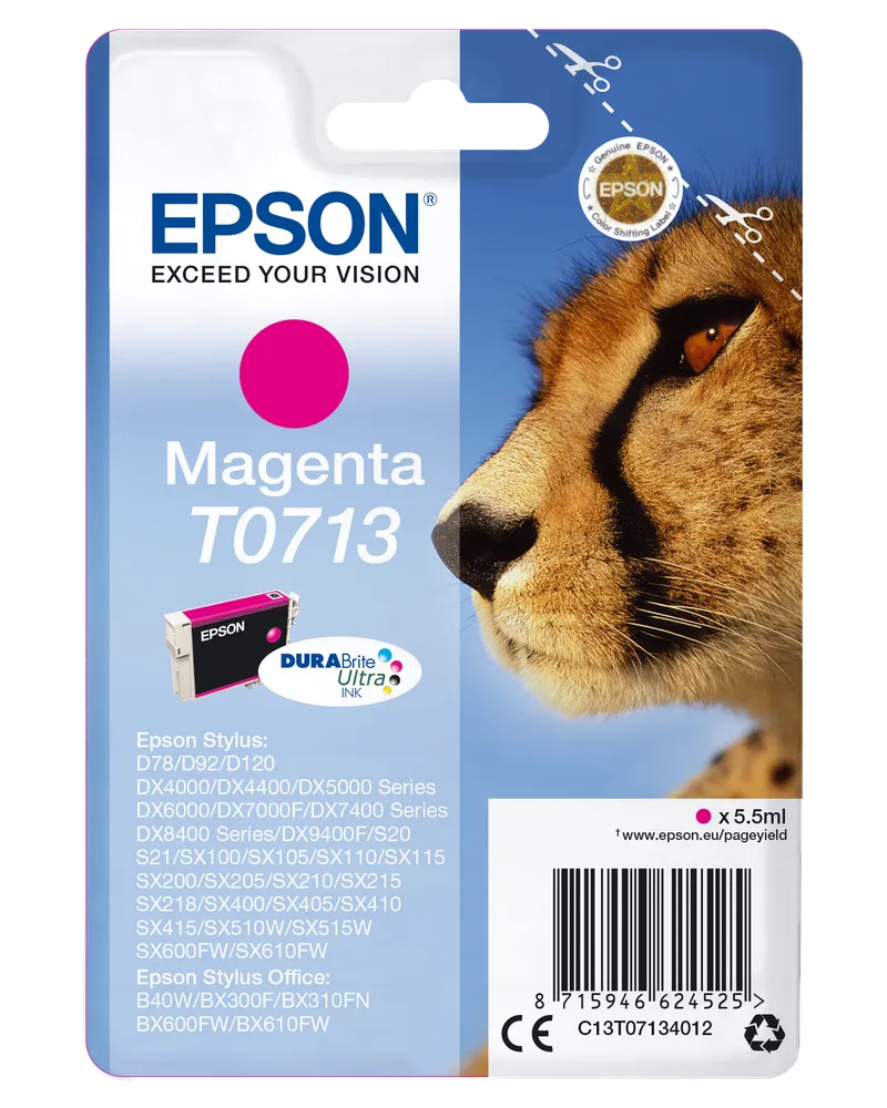 Epson Epson Tintenpatrone T071340 magenta – Produktbild 1 von 3