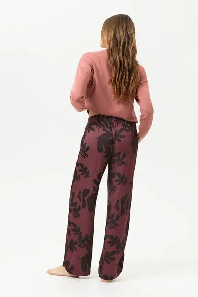 Soulwear Soulwear Hose lang | fließende Modalqualität | Eden Escape, Hot maroon, – Produktbild 2 von 3