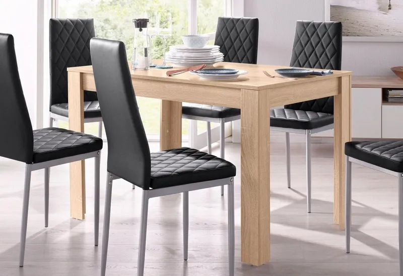 OTTO home Esstisch Meigh (OTTO-Choices), Breite 120 cm, in verschiedenen Farbvarianten erhältlich, Braun, – Produktbild 2 von 4