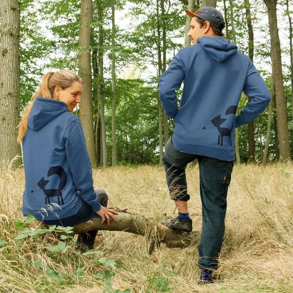 Cmig Cmig Unisex Hoodie Franzi Fuchs, Blau, – Produktbild 1 von 4