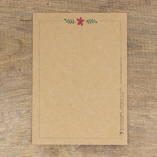Bow & Hummingbird Bow & Hummingbird Postkarte Lieblingszeit – Produktbild 4 von 5