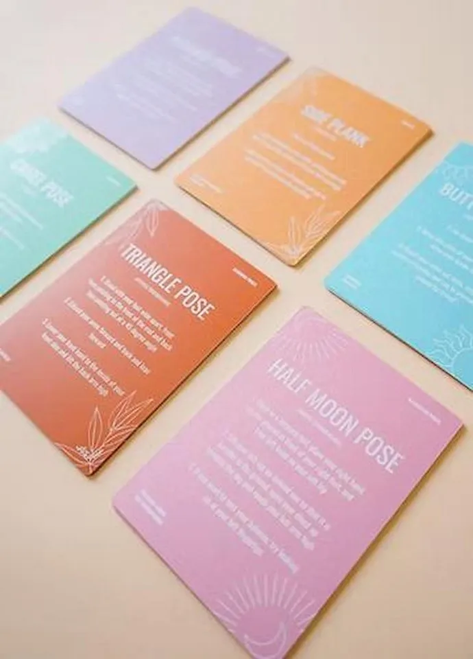 IMYOGI Lernspielzeug Yoga-Karten für Kinder, Mit farbenfrohen Bildern (1-St), Bunt, – Produktbild 5 von 5