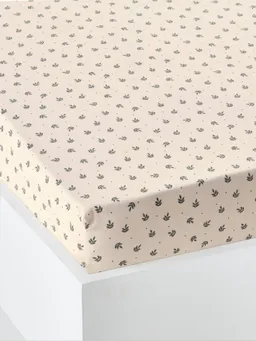 Vertbaudet Kinder Spannbettlaken RETRO FLOWERS – Produktbild 1 von 1