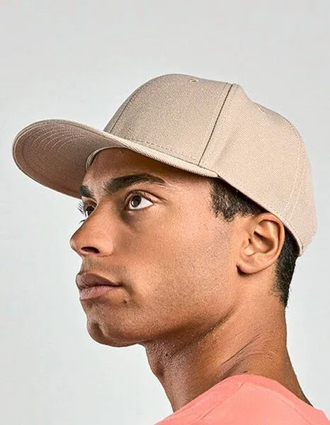 Atlantis Headwear Atlantis Headwear Cap mit leicht gebogenem Schirm, Rot, – Produktbild 1 von 2