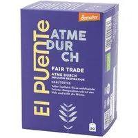 El Puente El Puente Atme durch - Demeter Bio-Kräutertee-Beutel | Fair Trade | Bio-zertifiziert | Vegan | Glutenfrei – Produktbild 1 von 1