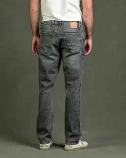 Kuyichi Kuyichi Herren vegan Jeans Scott Regular Charcoal Fade – Produktbild 1 von 1