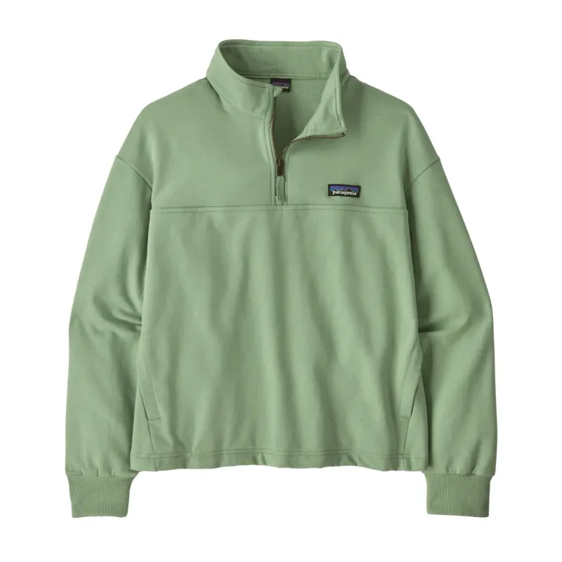 Patagonia 1/4-Zip-Pullover Damen Patagonia Ahnya, Vert, – Produktbild 1 von 1