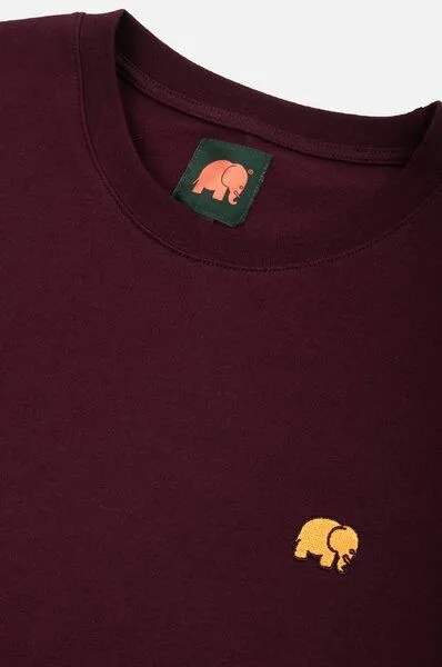 Trendsplant Trendsplant Organic Essential T-Shirt Wine Red, Rot, – Produktbild 4 von 5