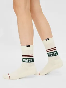 Natural Vibes Natural Vibes Match Point Socken | Bio GOTS | Tennissocken | Herren Damen Socken – Produktbild 1 von 1