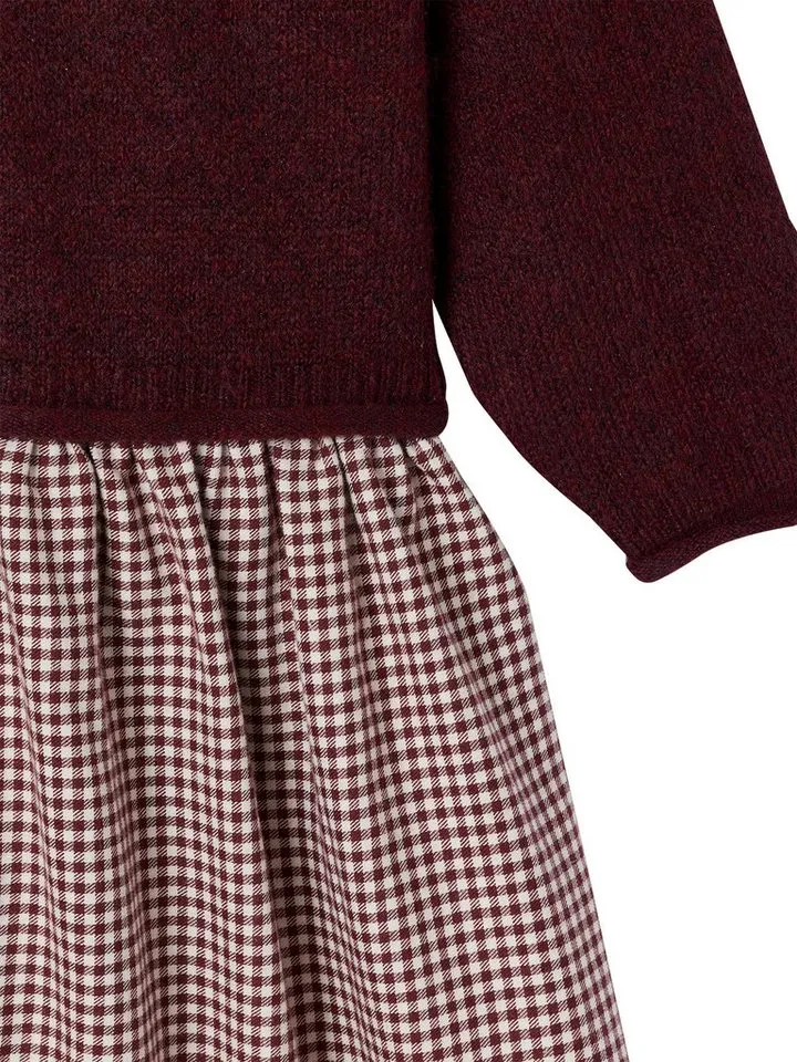Vertbaudet Vertbaudet Minikleid, Lila, – Produktbild 5 von 5