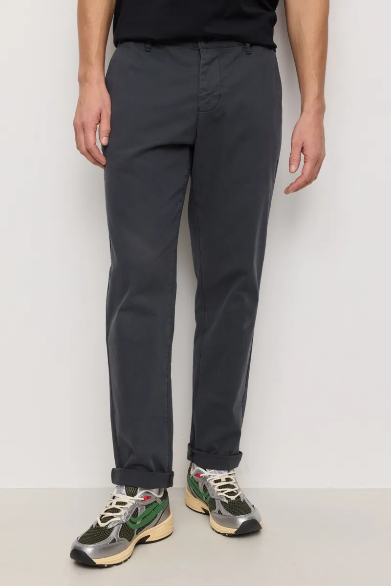 recolution Recolution Herren vegan Chinos Kelp Dunkelgrau, Dunkelgrau, – Produktbild 2 von 2