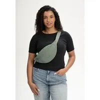 MELA Bauchtasche Hip Bag | von MELA | Fairtrade & GOTS zertifiziert, Schiefergrün, – Produktbild 1 von 1